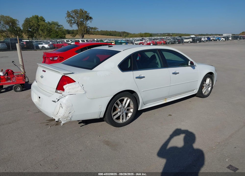 2013 CHEVROLET IMPALA LTZ VIN: 2G1WC5E32D1231129