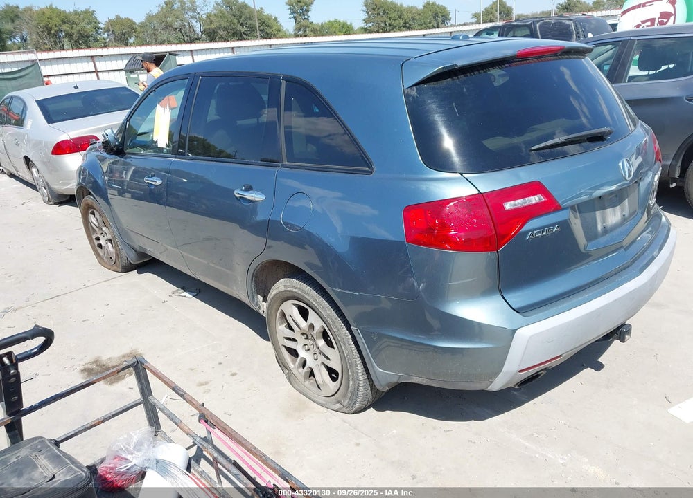2007 ACURA MDX VIN: 2HNYD28487H546331