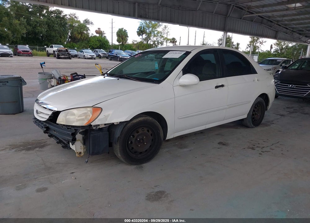 2005 KIA SPECTRA EX/LX/SX VIN: KNAFE121755155921