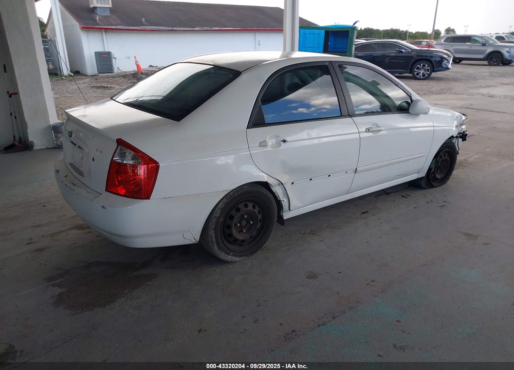2005 KIA SPECTRA EX/LX/SX VIN: KNAFE121755155921