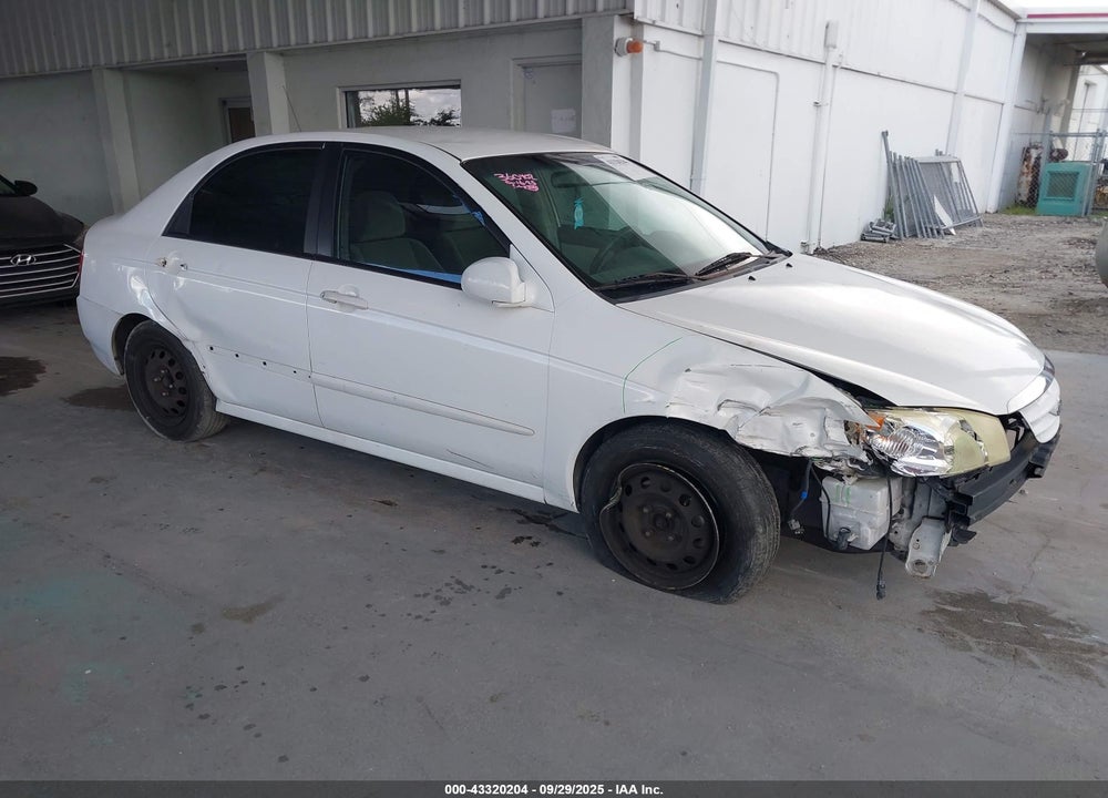 2005 KIA SPECTRA EX/LX/SX VIN: KNAFE121755155921