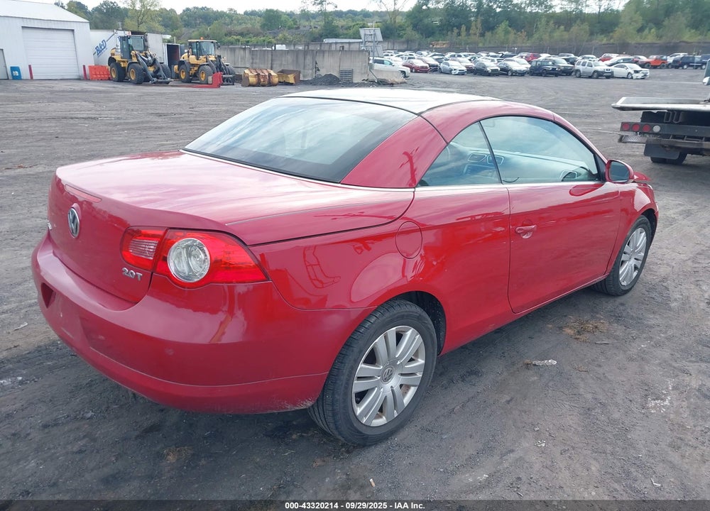 2008 VOLKSWAGEN EOS KOMFORT/TURBO VIN: WVWBA71F48V004133