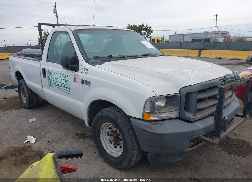 2004 FORD F-250 XL/XLT VIN: 1FTNF20L14EC84581