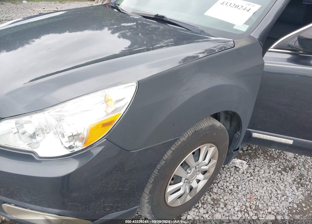 2011 SUBARU OUTBACK 2.5I VIN: 4S4BRBAC3B3330022