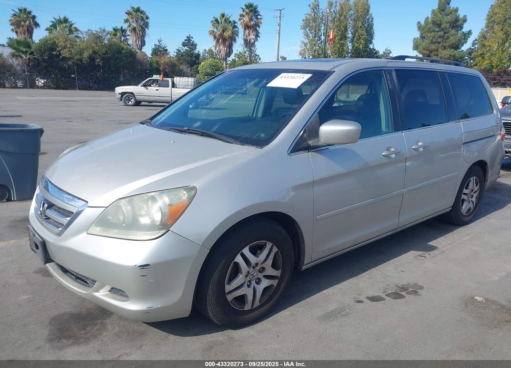 2006 HONDA ODYSSEY EX-L VIN: 5FNRL38726B072636