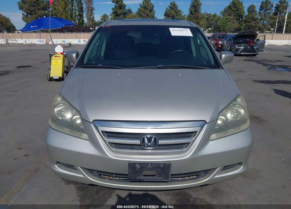2006 HONDA ODYSSEY EX-L VIN: 5FNRL38726B072636