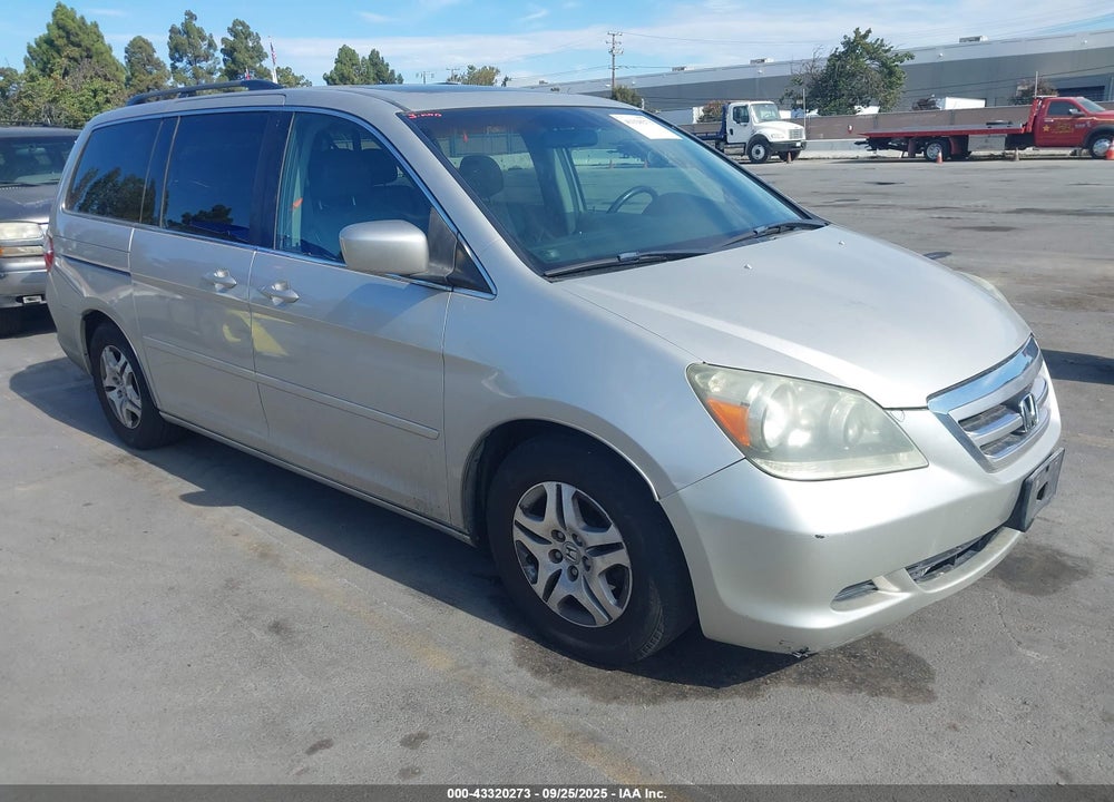 2006 HONDA ODYSSEY EX-L VIN: 5FNRL38726B072636