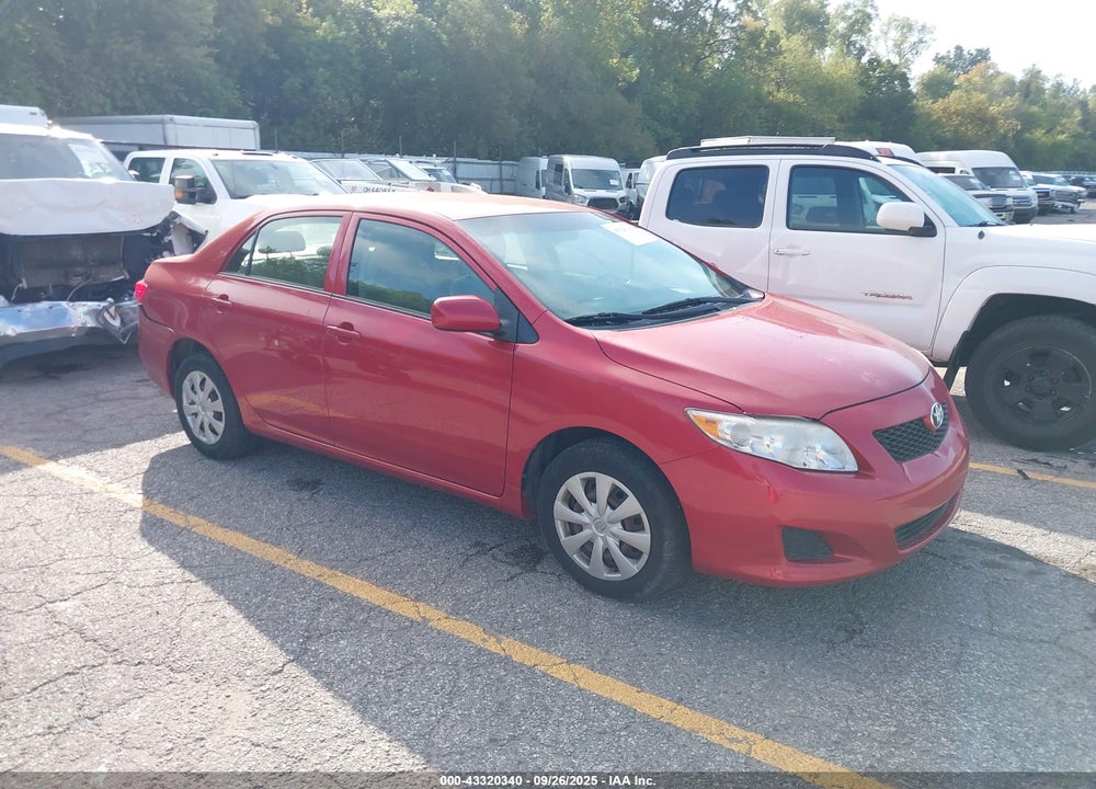 2009 TOYOTA COROLLA LE VIN: JTDBL40E19J052439