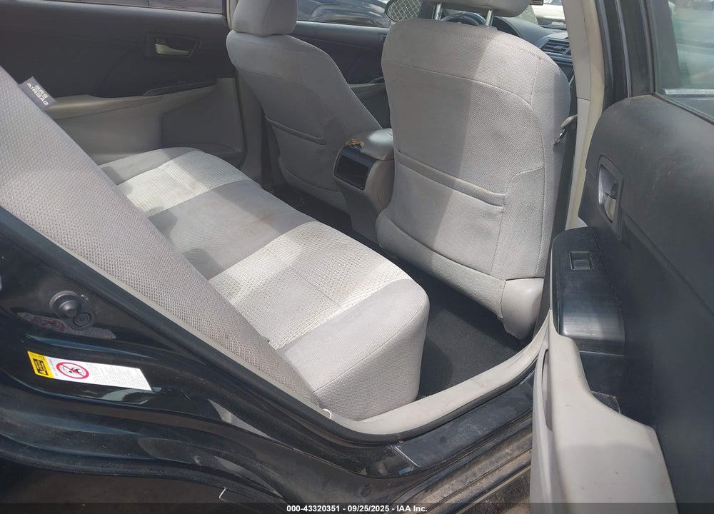 2013 TOYOTA CAMRY LE VIN: 4T1BF1FK1DU204726