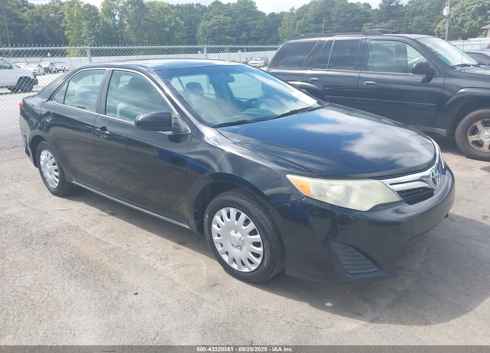 2013 TOYOTA CAMRY LE VIN: 4T1BF1FK1DU204726