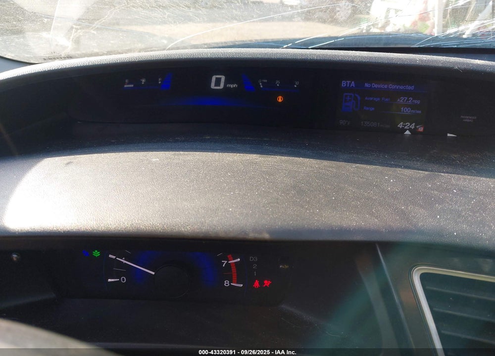 2013 HONDA CIVIC VIN: 2HGFB2F56DH573622