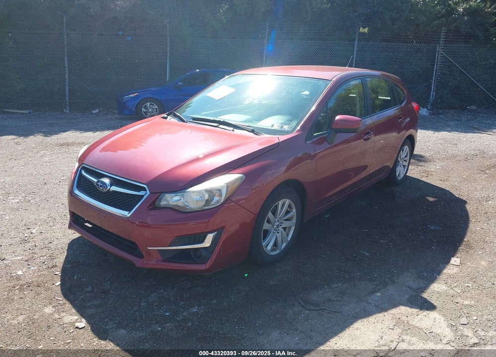 2016 SUBARU IMPREZA 2.0I PREMIUM VIN: JF1GPAB69G8321988