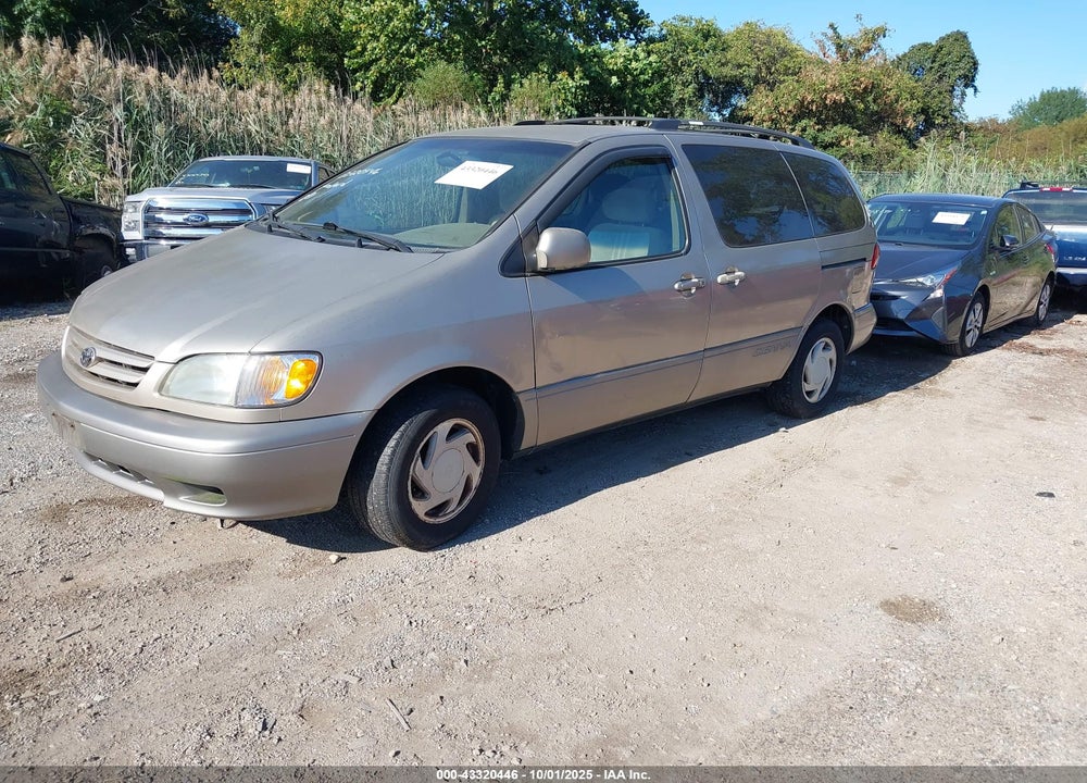 2003 TOYOTA SIENNA VIN: 4T3ZF13CX3U523883