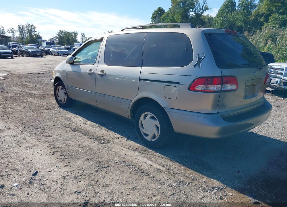 2003 TOYOTA SIENNA VIN: 4T3ZF13CX3U523883