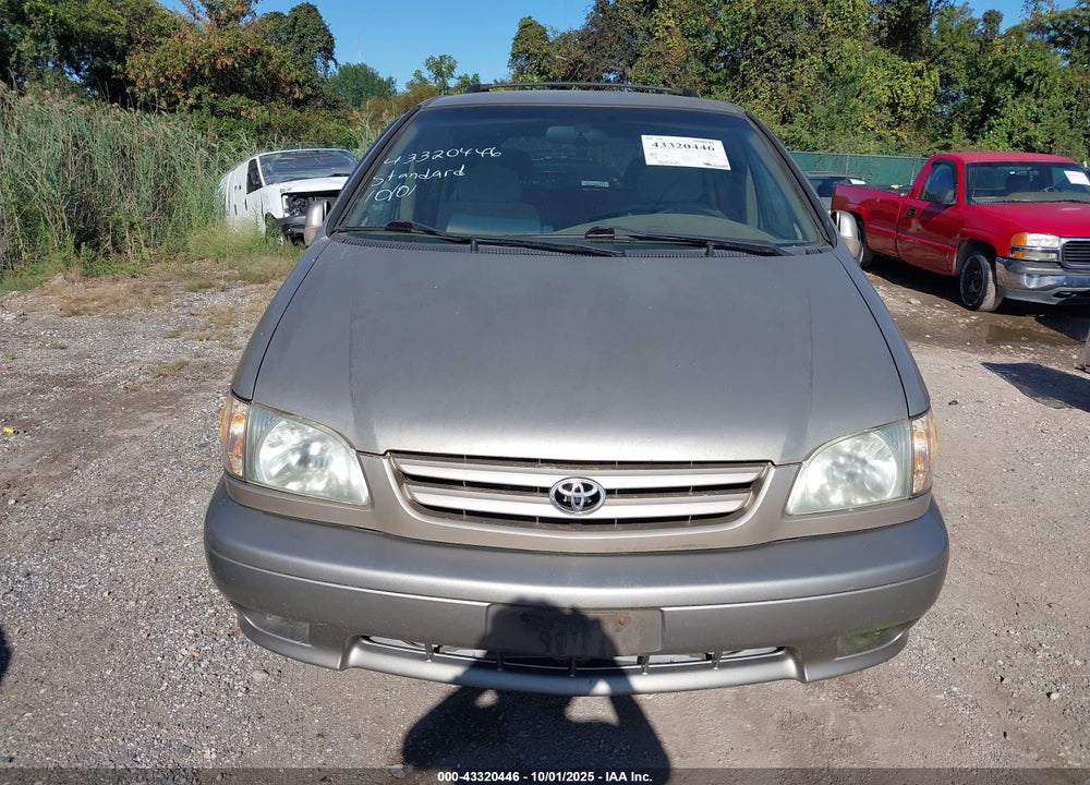 2003 TOYOTA SIENNA VIN: 4T3ZF13CX3U523883