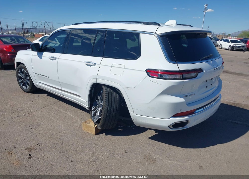 2022 JEEP GRAND CHEROKEE L OVERLAND 4X4 VIN: 1C4RJKDG4N8537065