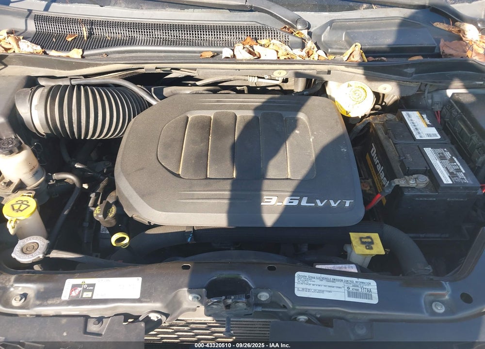 2015 DODGE GRAND CARAVAN VIN: 2C4RDGBG2FR508922