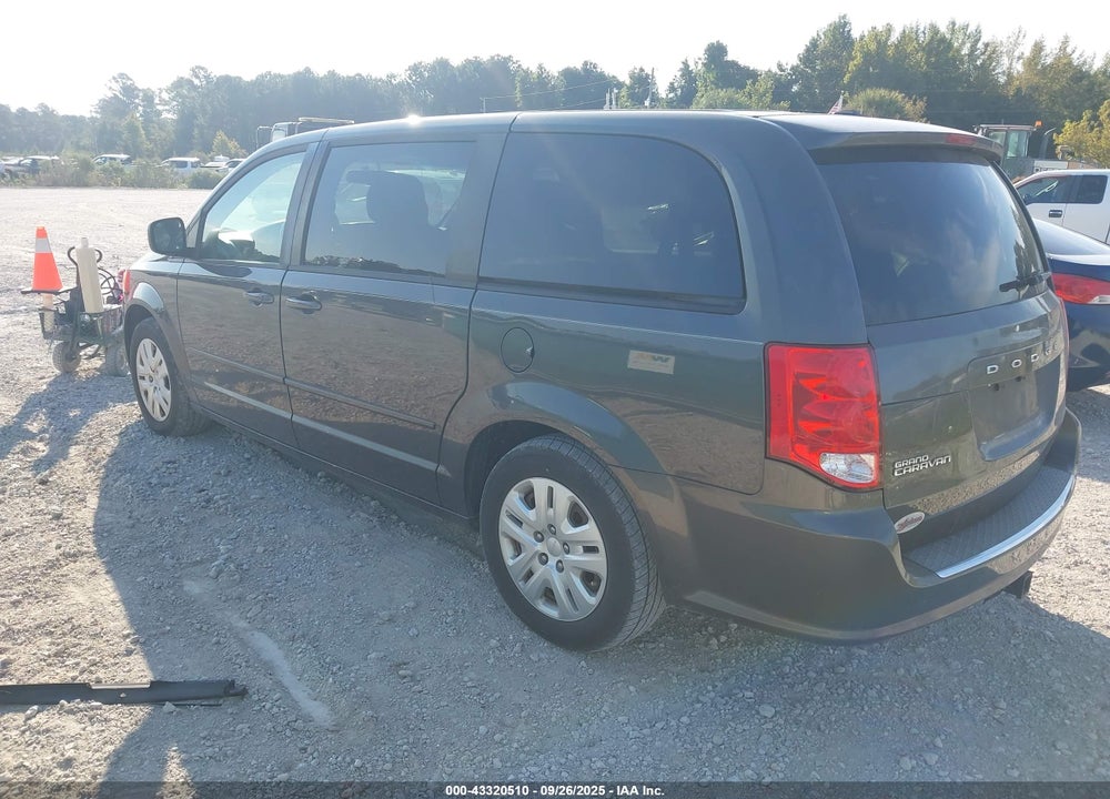 2015 DODGE GRAND CARAVAN VIN: 2C4RDGBG2FR508922