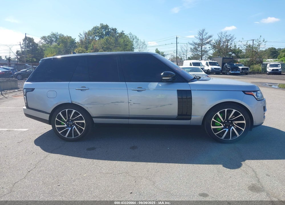 2016 LAND ROVER RANGE ROVER VIN: SALGS2VF1GA245310