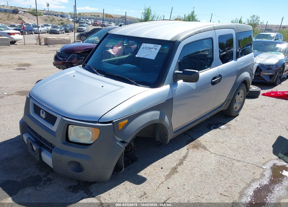 2004 HONDA ELEMENT EX VIN: 5J6YH18654L001637