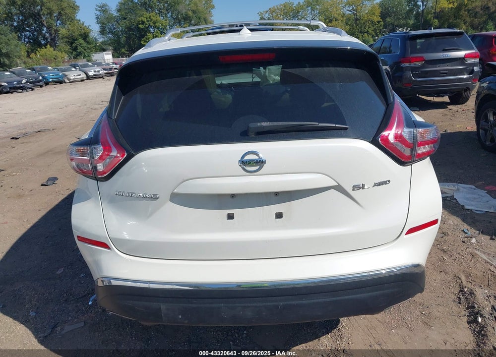 2015 NISSAN MURANO VIN: 5N1AZ2MHXFN204320
