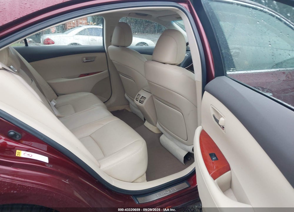 2008 LEXUS ES 350 VIN: JTHBJ46G982209009