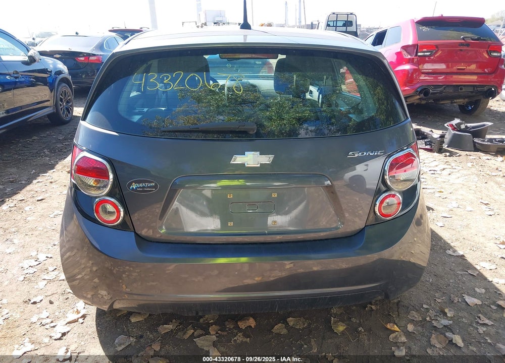 2013 CHEVROLET SONIC VIN: 1G1JA6SH3D4131552