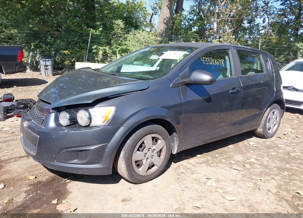 2013 CHEVROLET SONIC VIN: 1G1JA6SH3D4131552