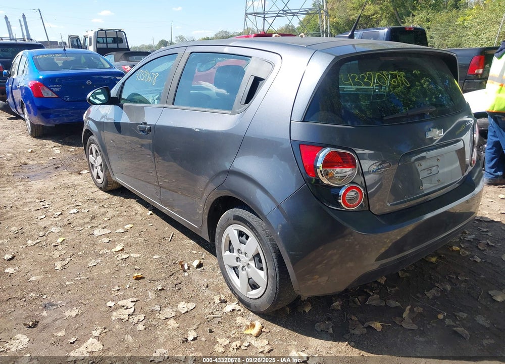 2013 CHEVROLET SONIC VIN: 1G1JA6SH3D4131552