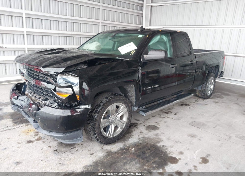 2018 CHEVROLET SILVERADO 1500 CUSTOM VIN: 1GCRCPEC2JZ277286