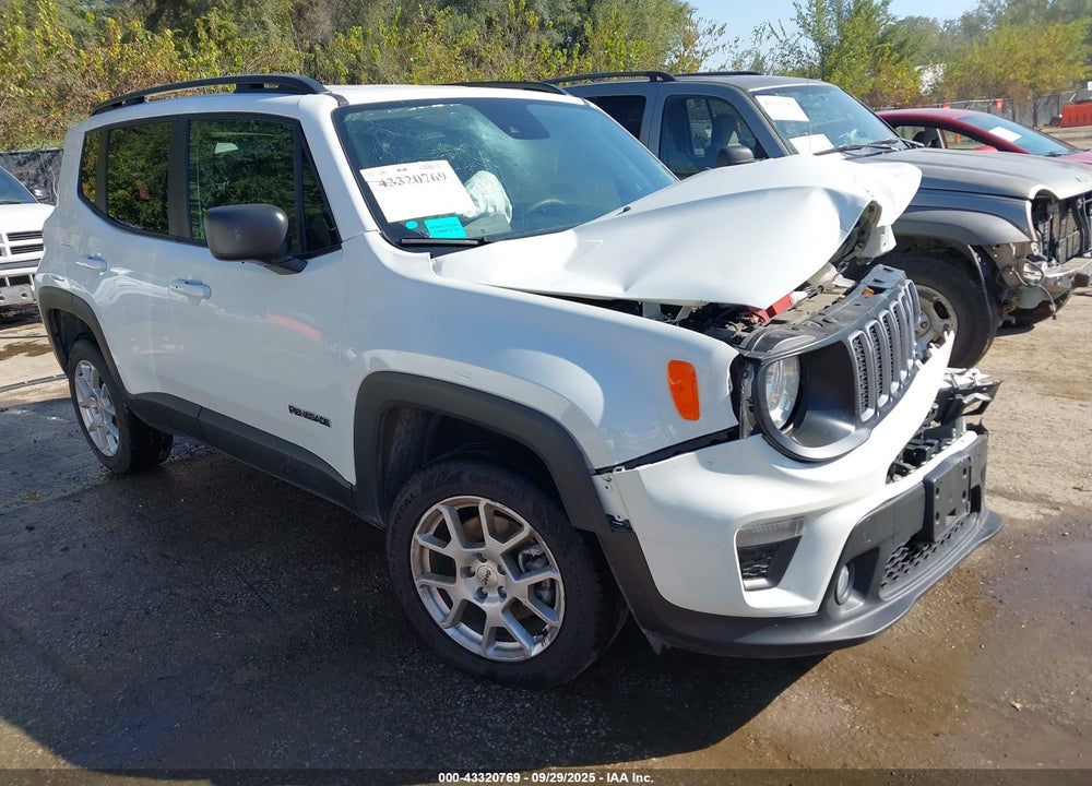 2022 JEEP RENEGADE LATITUDE 4X4 VIN: ZACNJDB19NPN50991