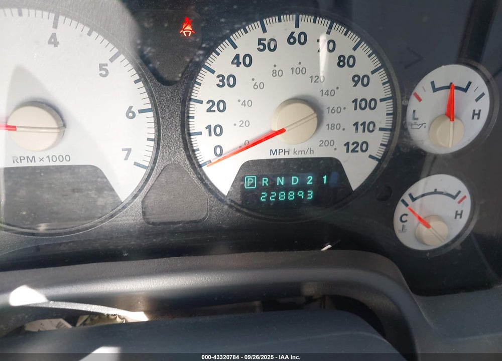 2007 DODGE RAM 1500 SLT/TRX4 OFF ROAD/SPORT VIN: 1D7HU18257S252432