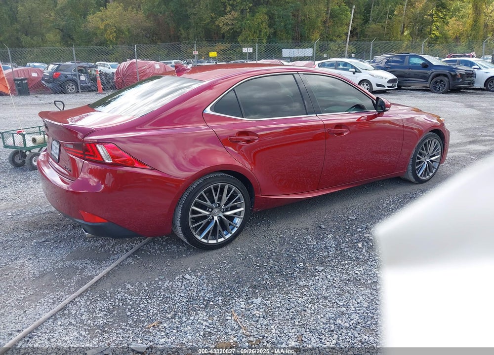 2015 LEXUS IS 250 VIN: JTHBF1D28F5079310