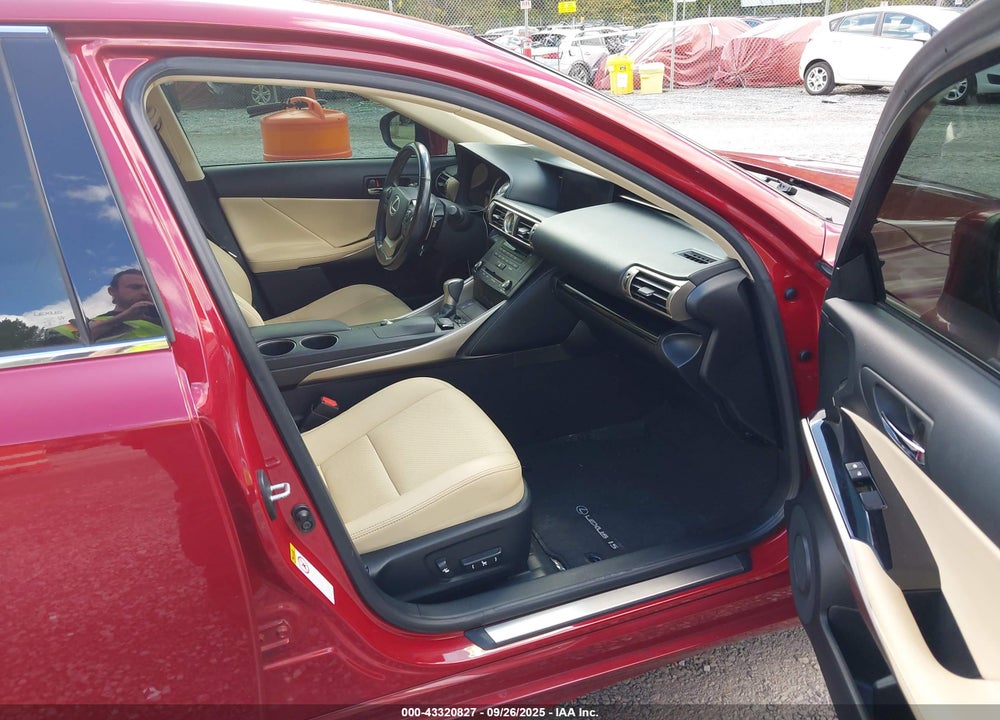 2015 LEXUS IS 250 VIN: JTHBF1D28F5079310