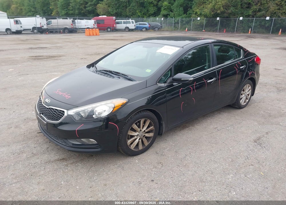 2015 KIA FORTE EX VIN: KNAFX4A84F5318987