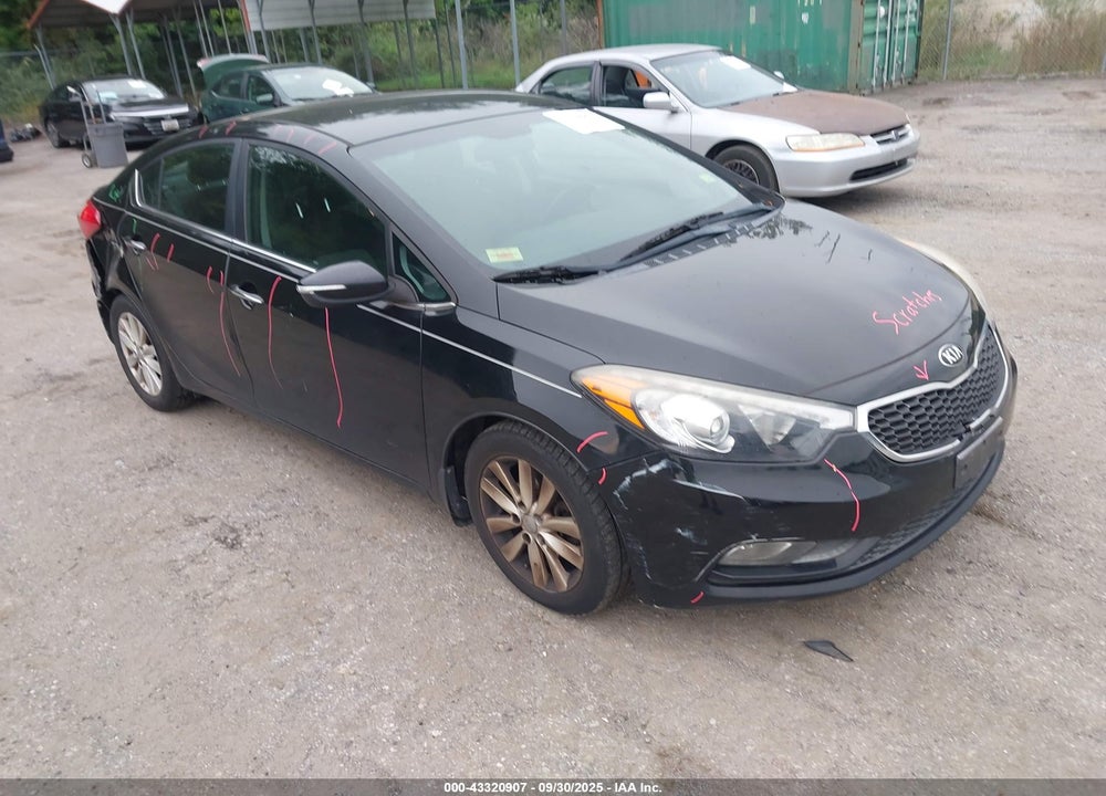 2015 KIA FORTE EX VIN: KNAFX4A84F5318987