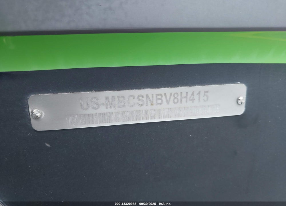 2015 MASTERCRAFT X46 VIN: MBCSNBV8H415