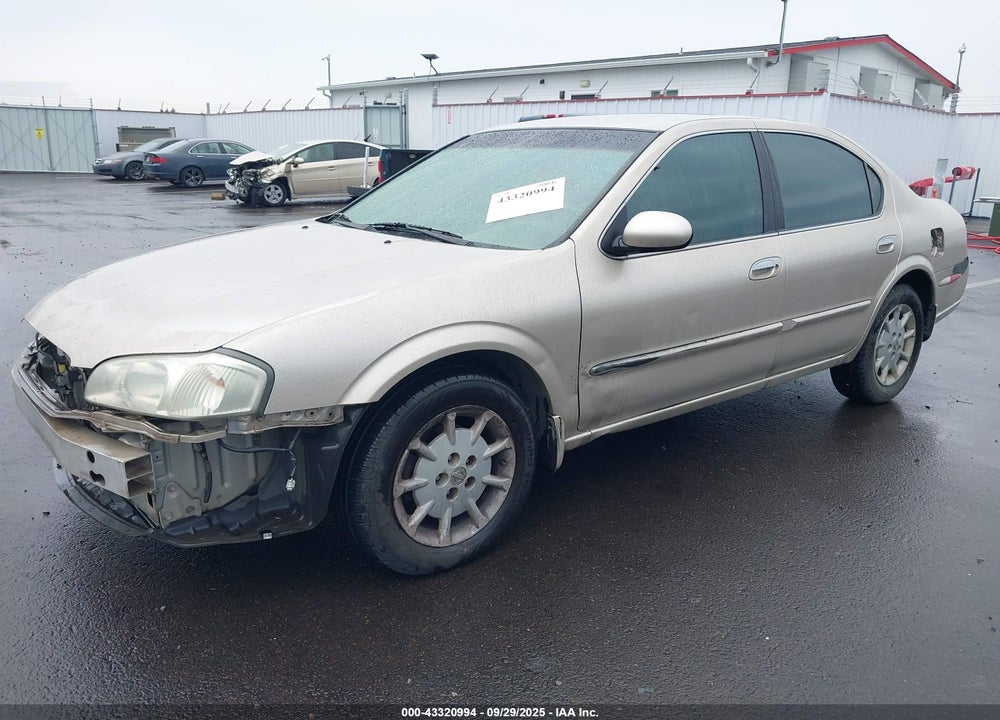 2001 NISSAN MAXIMA GXE VIN: JN1CA31DX1T632438