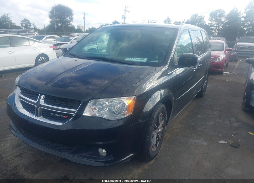 2017 DODGE GRAND CARAVAN SXT VIN: 2C4RDGCG0HR692677