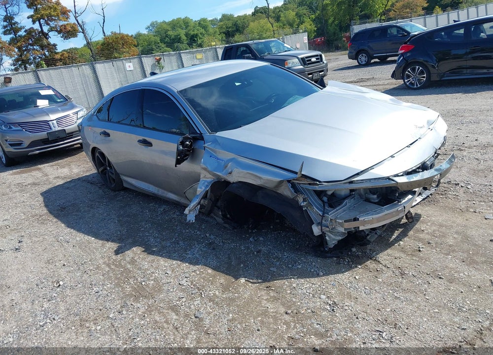 2022 HONDA ACCORD HYBRID SPORT VIN: 1HGCV3F20NA044530