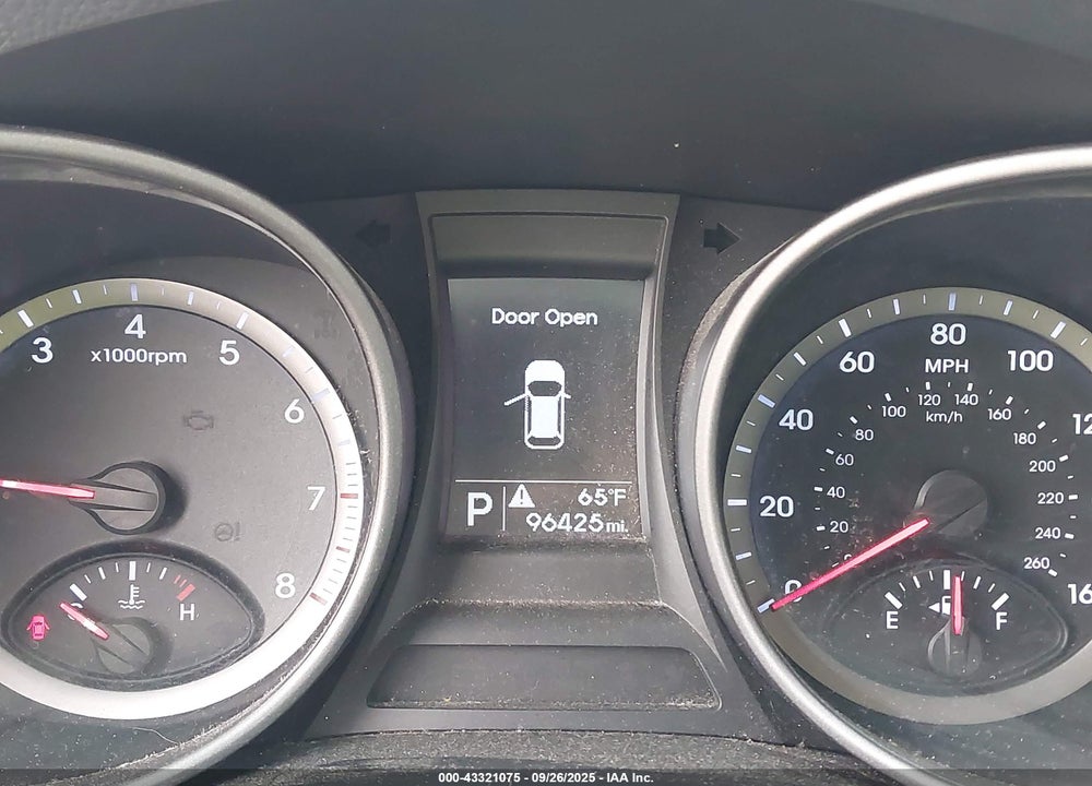 2016 HYUNDAI SANTA FE VIN: 5XYZUDLB6GG343514