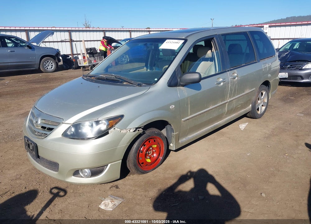 2005 MAZDA MPV ES VIN: JM3LW28J050542332