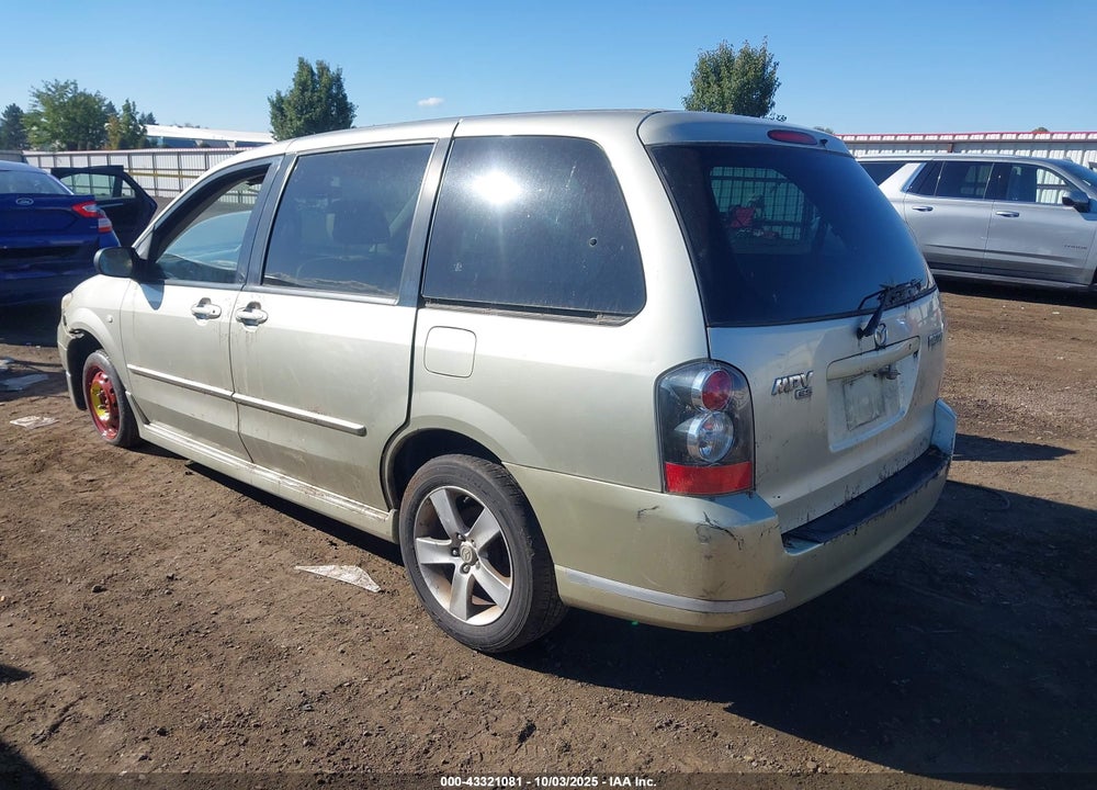 2005 MAZDA MPV ES VIN: JM3LW28J050542332