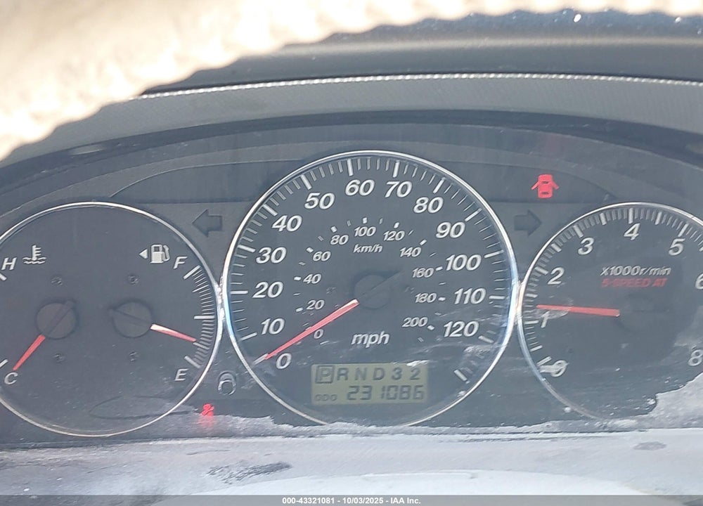 2005 MAZDA MPV ES VIN: JM3LW28J050542332