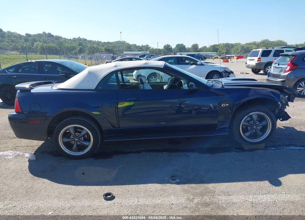 2003 FORD MUSTANG GT VIN: 1FAFP45X43F349401