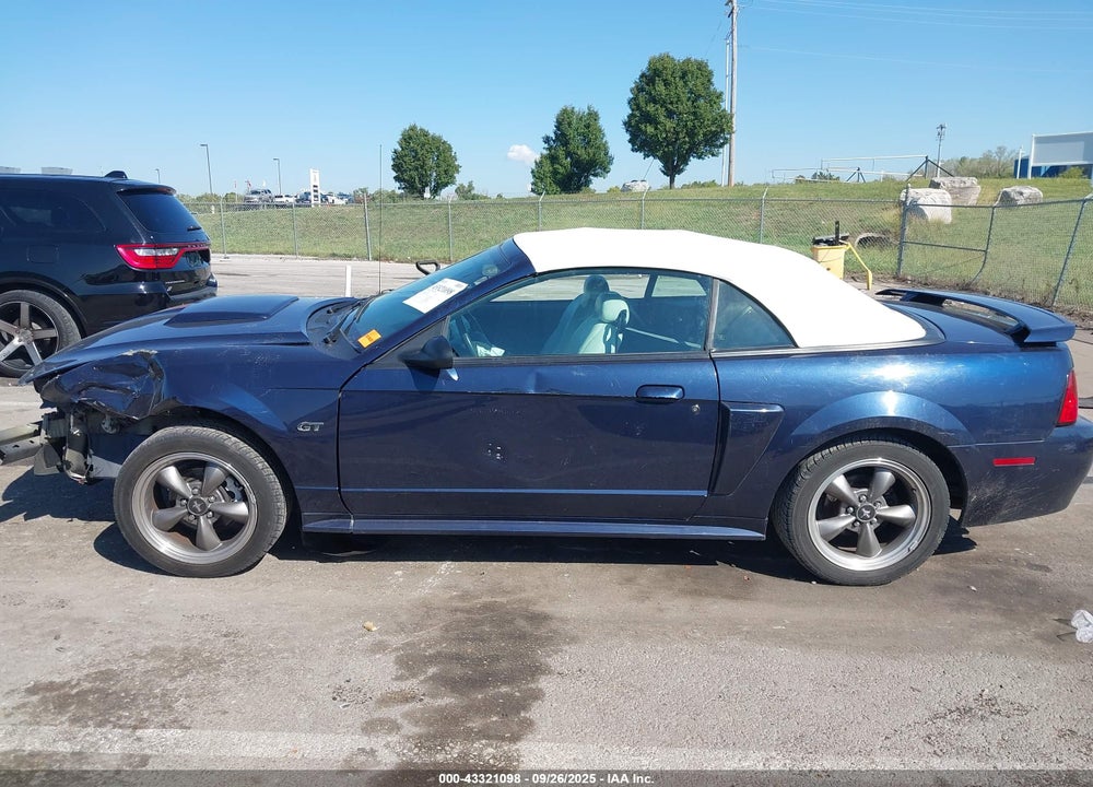 2003 FORD MUSTANG GT VIN: 1FAFP45X43F349401