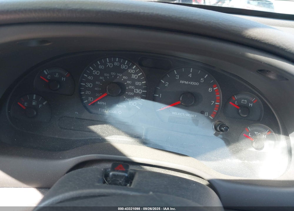 2003 FORD MUSTANG GT VIN: 1FAFP45X43F349401