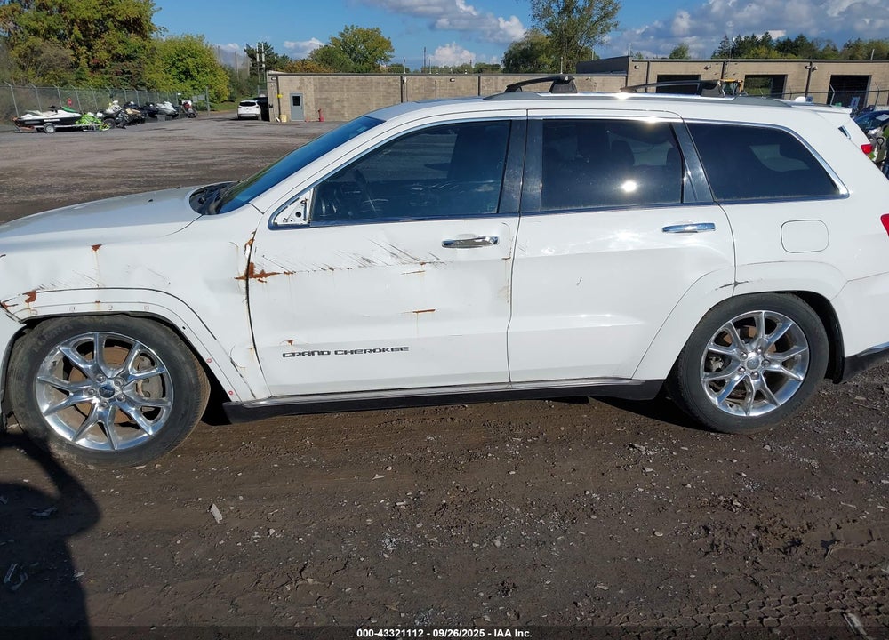 2014 JEEP GRAND CHEROKEE SUMMIT VIN: 1C4RJFJM3EC373015