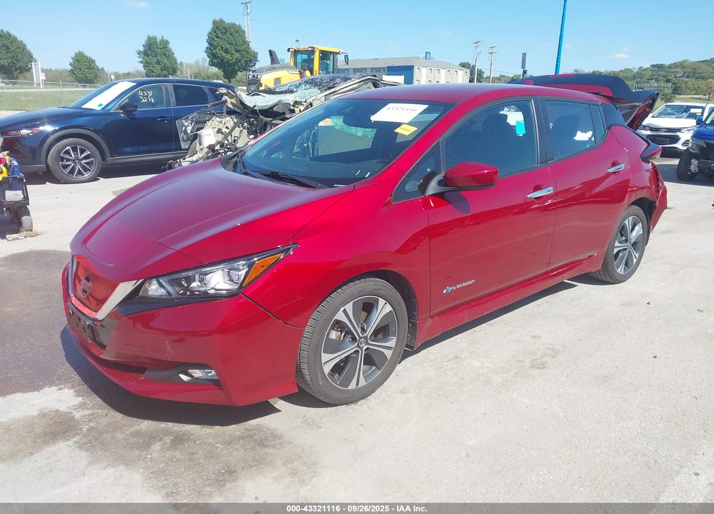 2018 NISSAN LEAF SV VIN: 1N4AZ1CP9JC307780