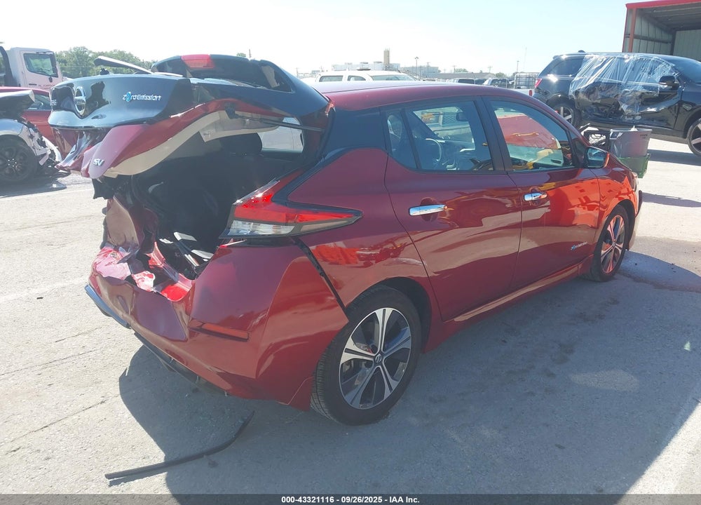 2018 NISSAN LEAF SV VIN: 1N4AZ1CP9JC307780